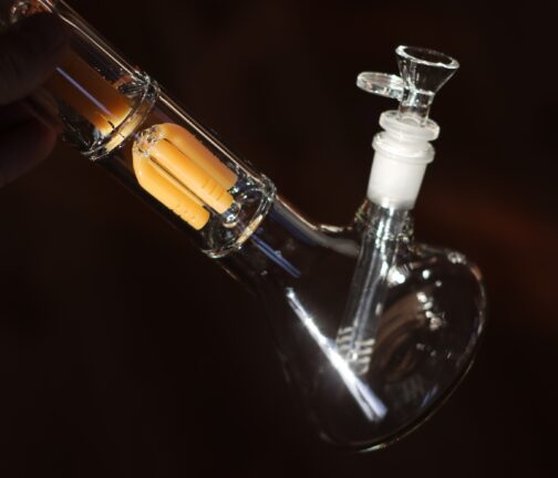 12" Glass Beaker Bong
