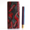 Etched Dugout with Slider Lid & Brass One Hitter