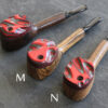Exotic Wood Swivel Lid Pipes