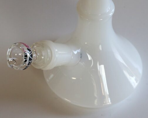 White GRAV 10" Glass Bong