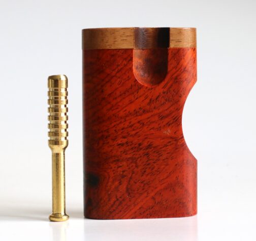 Wood Dugout & One Hitter Pipe