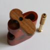 Wood Dugout & One Hitter Pipe
