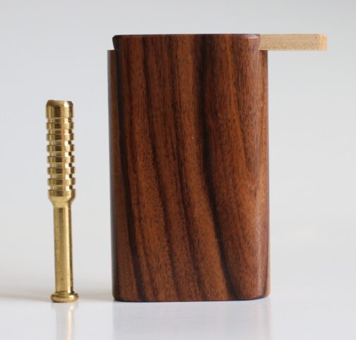 Wood Dugout & One Hitter Pipe