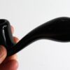 Large Glass Sherlock Smoking Pipe for weed