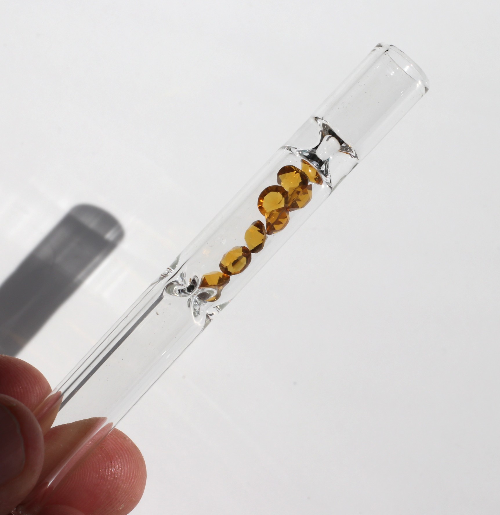 Glass Chillum-one hitter pipe