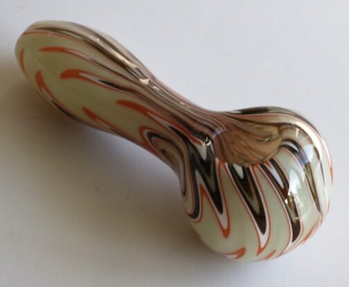 Glass Spoon Pipe-Wild Design