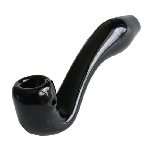 Large Glass Sherlock Smoking Pipe for weed