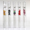 4" Glass Chillum-Gemstone Filter