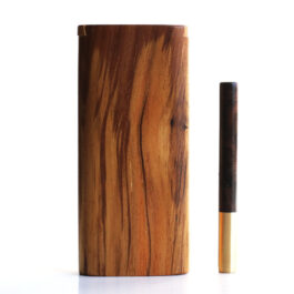 One of a Kind Teak Wood Dugout & One Hitter
