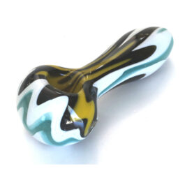 4″ Glass Spoon Pipe by PRO 420-Zig Zag