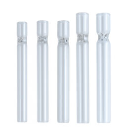 Glass One Hitter Pipes-All Sizes Available-Glass Tube Pipe for Herb Smoking