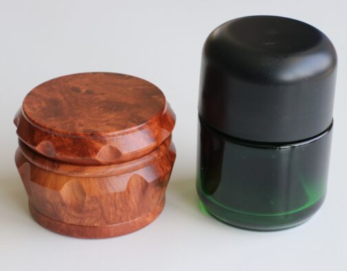 Weed Grinder & Stash Jar