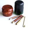 Grinder, Stash Jar and One Hitter pipes