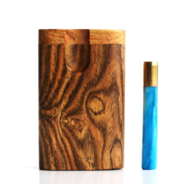One of a Kind Bocote Dugout & One Hitter Pipe