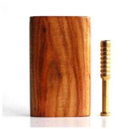 One of a Kind Teak Wood Dugout & One Hitter