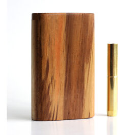One of a Kind Teak Wood Dugout & One Hitter