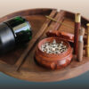 PRO 420 Gift Pack Bundle-Rolling Tray, Grinder, Stash Jar & Pipes-YOLO Ultimate Gift Pack for Smoker's