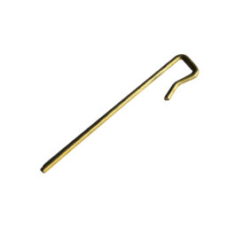 2.5" Brass Poker-Cleaning Tool for Dugouts & Pipes