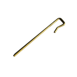 2.5" Brass Poker-Cleaning Tool for Dugouts & Pipes
