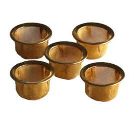 Brass Smoking Screens-14mm Brass Filter for Smoking Pipes-Pack of 5 Brass Screens