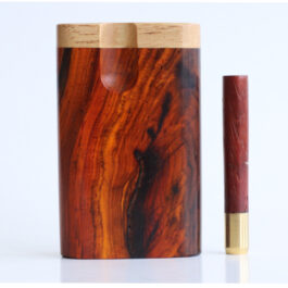 Cocobolo Dugout & Brass One Hitter- One of a Kind Dugout