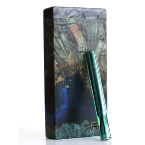 Galaxy Burl Futo Stash Box- Out of this World Wood Dugout- 4" Burled Wood- Best Quality