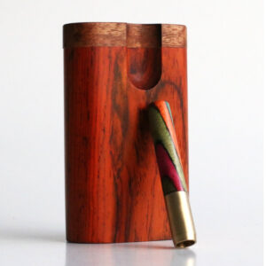 Cocobolo Dugout & Brass One Hitter- One of a Kind Dugout