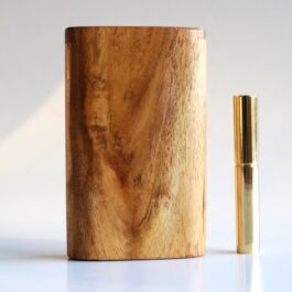 One of a Kind Teak Wood Dugout & One Hitter