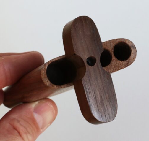 Walnut Swivel Lid Dugout