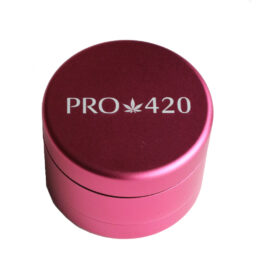 60mm PRO 420 Apollo Grinder-State of the Art Herb Crusher-Pink
