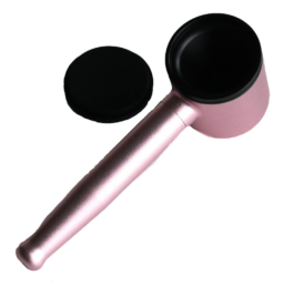 PRO 420 Aluminum Alloy Pipe-Lifetime Use-Large Bowl-4.5″ Length-Pink Heavy Duty Smoking Pipe