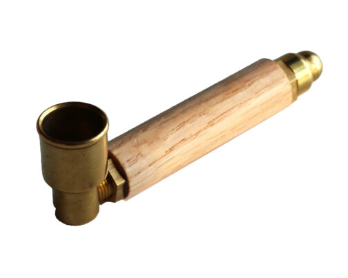 Brass and Wood Heavy Duty Pipe
