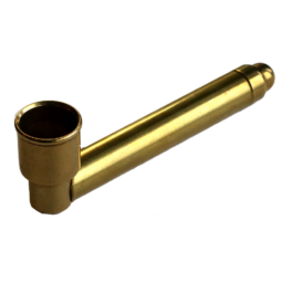 American Hit Squad Solid Brass Smoking Pipe-American Made-Built to last a lifetime