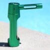 PRO420 Glass & Aluminum 6" Bubbler-Water Pipe-Easy to Clean-Perfect Small Bubbler