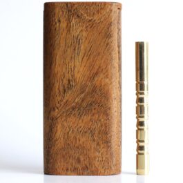 One of a Kind Bocote Dugout & One Hitter Pipe