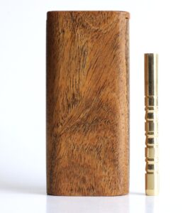 One of a Kind Bocote Dugout & One Hitter Pipe