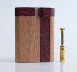 3rd Grain Swivel Lid Dugout & One Hitter Pipe