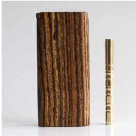 One of a Kind Bocote Dugout & One Hitter Pipe