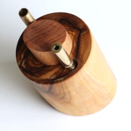 Olive Wood Table Top Dugout-Unique one of a kind design