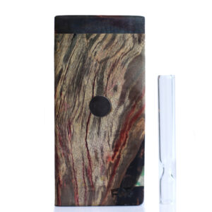 Galaxy Burl Futo Stash Box- Out of this World Wood Dugout- 4" Burled Wood- Best Quality
