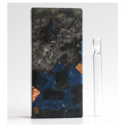 Galaxy Burl Futo Stash Box- Out of this World Wood Dugout- 4″ Burled Wood- Best Quality