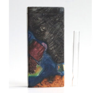 Galaxy Burl Futo Stash Box- Out of this World Wood Dugout- 4" Burled Wood- Best Quality
