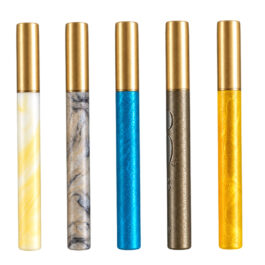 3″ Brass Pipes designed for 4″ dugouts-Colorful Resin Caste Heat Cover-Stylish One hitters