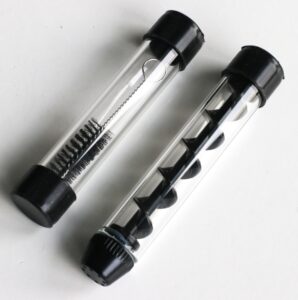 4" Glass Blunt-Twisty Pipe-Smoke in style